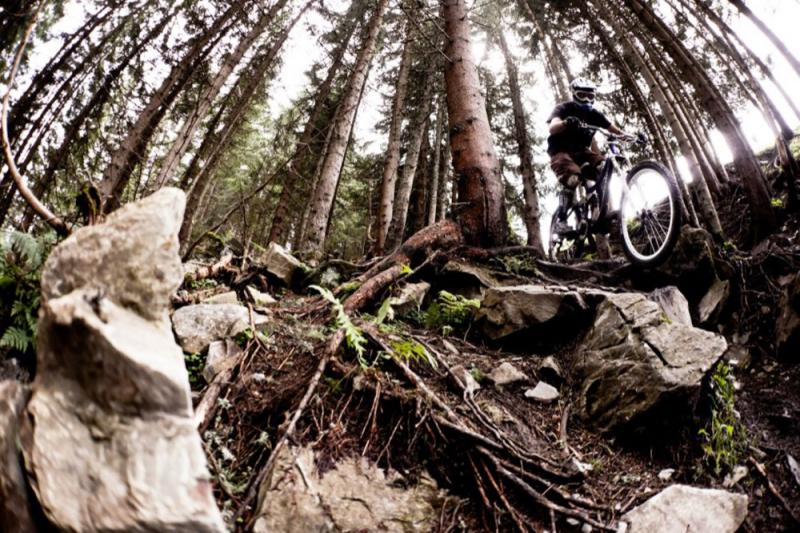 Hangman 2 Blue Line Bikepark Leogang Austria 🇦🇹 full run POV RAW 